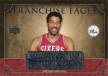 2007-08 Upper Deck Premier - Franchise Faces Autographs #FF-JE Julius Erving Front