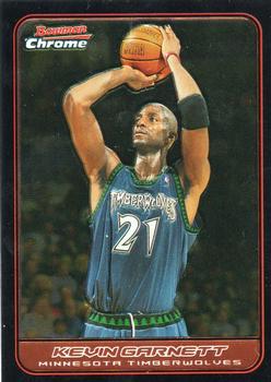 2006-07 Bowman Chrome #50 Kevin Garnett Front