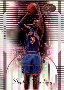 2006-07 Bowman Elevation #56 Stephon Marbury Front