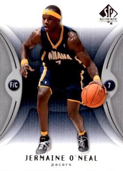 2006-07 SP Authentic #31 Jermaine O'Neal Front