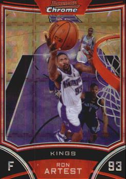 2008-09 Bowman - Chrome X-Fractors #51 Ron Artest Front