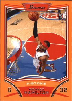 2008-09 Bowman - Orange #7 Richard Hamilton Front