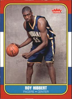 2008-09 Fleer - 1986-87 Rookies Glossy #86R-178 Roy Hibbert Front