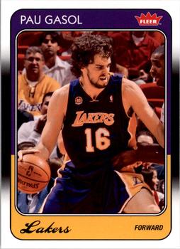 2008-09 Fleer - 1988-89 #51 Pau Gasol Front