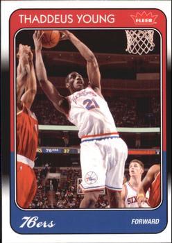 2008-09 Fleer - 1988-89 #89 Thaddeus Young Front