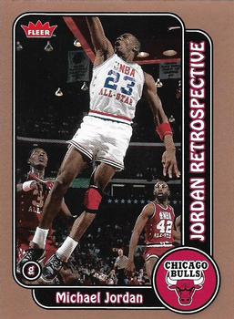 2008-09 Fleer - Michael Jordan Retrospective #MJ-6 Michael Jordan Front