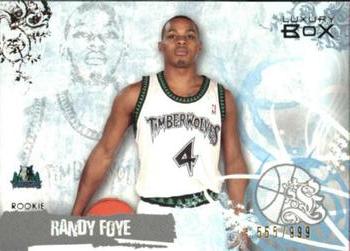 2006-07 Topps Luxury Box #96 Randy Foye Front