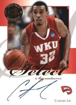 2008-09 Press Pass Legends - Select Signatures #SS-CL Courtney Lee Front