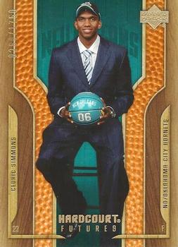 2006-07 Upper Deck Hardcourt #109 Cedric Simmons Front