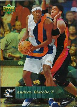 2006-07 UD Reserve #196 Andray Blatche Front