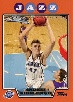 2008-09 Topps - Orange #47 Andrei Kirilenko Front