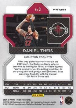 2021-22 Panini Prizm - NBA 75th Anniversary #3 Daniel Theis Back