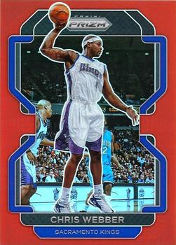 2021-22 Panini Prizm - Red #263 Chris Webber Front