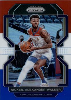 2021-22 Panini Prizm - Red White and Blue #15 Nickeil Alexander-Walker Front