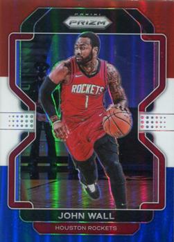 2021-22 Panini Prizm - Red White and Blue #68 John Wall Front