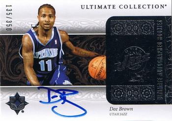 2006-07 Upper Deck Ultimate Collection #190 Dee Brown Front