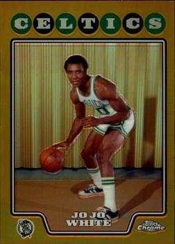 2008-09 Topps Chrome - Refractors Gold #176 Jo Jo White Front