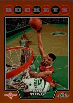 2008-09 Topps Chrome - Refractors Orange #11 Yao Ming Front