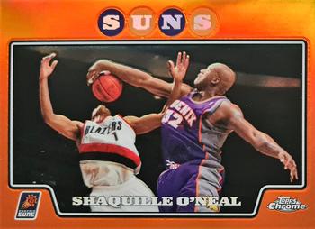2008-09 Topps Chrome - Refractors Orange #32 Shaquille O'Neal Front