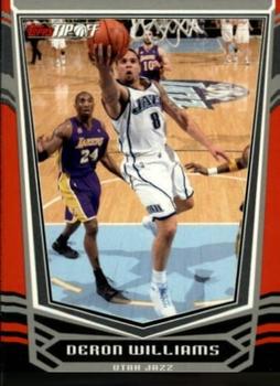 2008-09 Topps Tipoff - Red #88 Deron Williams Front