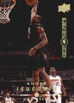 2008-09 Upper Deck - Electric Court Gold #140 Andre Iguodala Front