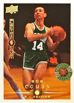 2008-09 Upper Deck - Electric Court Gold #202 Bob Cousy Front