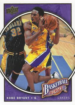 2008-09 Upper Deck - Basketball Heroes Kobe Bryant #KB-5 Kobe Bryant Front