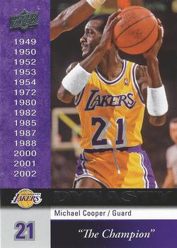 2008-09 Upper Deck - Dynasty Los Angeles Lakers #LAL-20 Michael Cooper Front