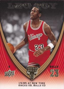 2008-09 Upper Deck Michael Jordan Legacy Collection #36 Michael Jordan - Game 36 Front