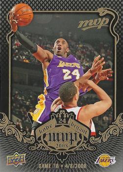 2008-09 Upper Deck MVP - Kobe Bryant MVP #KB-78 Kobe Bryant Front