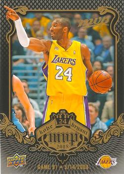 2008-09 Upper Deck MVP - Kobe Bryant MVP #KB-88 Kobe Bryant Front