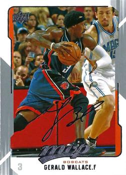 2008-09 Upper Deck MVP - Silver Script #17 Gerald Wallace Front