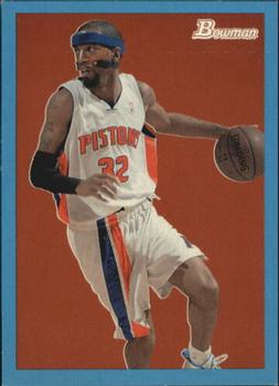 2009-10 Bowman 48 - Blue #21 Richard Hamilton Front