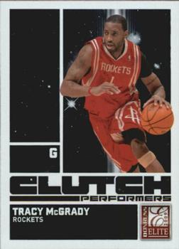 2009-10 Donruss Elite - Clutch Performers #12 Tracy McGrady Front