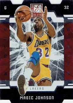 2009-10 Donruss Elite - Die Cut Status #127 Magic Johnson Front