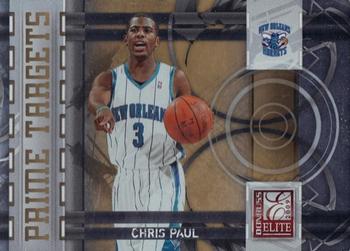 2009-10 Donruss Elite - Prime Targets Gold #17 Chris Paul Front