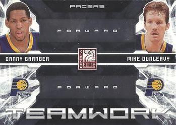 2009-10 Donruss Elite - Teamwork Combos #11 Danny Granger / Mike Dunleavy Jr. Front