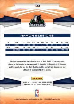 2009-10 Panini - Glossy #103 Ramon Sessions Back