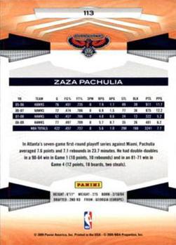 2009-10 Panini - Glossy #113 Zaza Pachulia Back