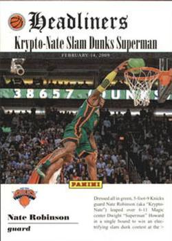 2009-10 Panini - Headliners Glossy #2 Nate Robinson Front