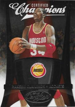 2009-10 Panini Certified - Champions #6 Hakeem Olajuwon Front