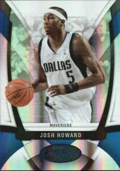 2009-10 Panini Certified - Mirror Blue #5 Josh Howard Front