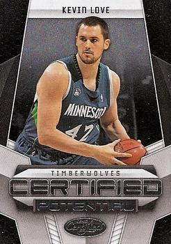 2009-10 Panini Certified - Potential #9 Kevin Love Front
