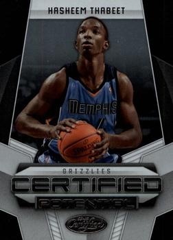 2009-10 Panini Certified - Potential #34 Hasheem Thabeet Front