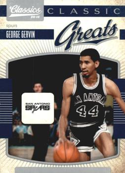 2009-10 Panini Classics - Classic Greats Silver #9 George Gervin Front