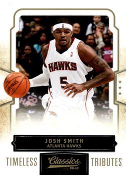 2009-10 Panini Classics - Timeless Tributes Gold #68 Josh Smith Front