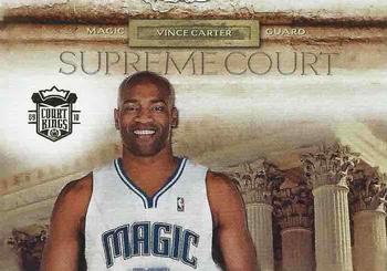 2009-10 Panini Court Kings - Supreme Court #1 Vince Carter Front