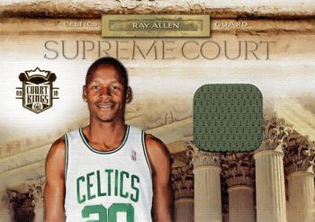 2009-10 Panini Court Kings - Supreme Court Materials #19 Ray Allen Front