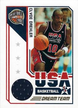 2010 Panini Hall of Fame - Dream Team Game Threads #3 Clyde Drexler Front