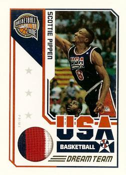 2010 Panini Hall of Fame - Dream Team Game Threads Prime #9 Scottie Pippen Front